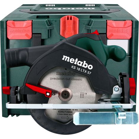 Metabo KS 18 LTX 57 Circular Saw Body Only With MetaBOX (1/5)