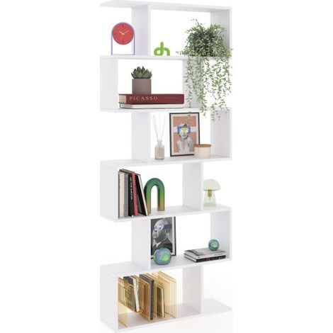 Estantería Zoe High Blanco Brillo (ancho) x 192cm (alto) (1/5)