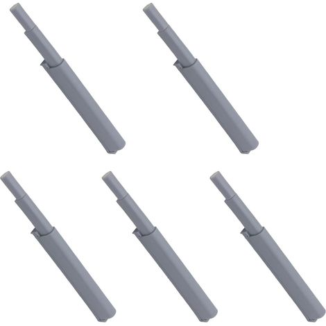 5 Pièces Amortisseur De Porte D’Armoire À Pression Charnière Rebond Sans Poignée Avec Aimant Pour Porte De Placard Tiroir Et Meuble De Cuisine (1/5)