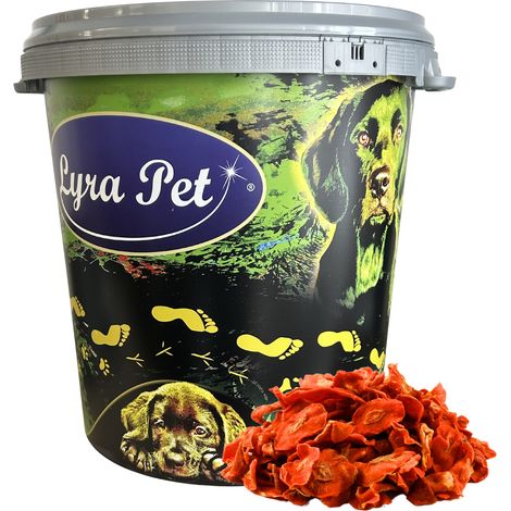 5 kg de carottes Lyra Pet® séchées dans un tonneau de 30 L