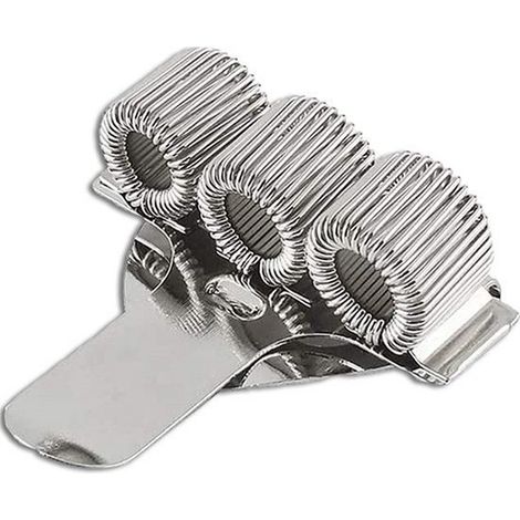 Porte-stylo en métal - Clip pour 3 stylos - Accessoire infirmière / bureau (1/5)