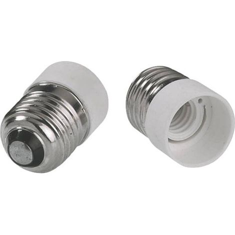 Bachmann Adattatore E14 a E27 Bianco Compatto Durevole (1/2)