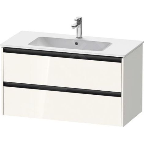 Duravit Ketho.2 bâti-support pour lavabo suspendu, 2 tiroirs, (1/2)