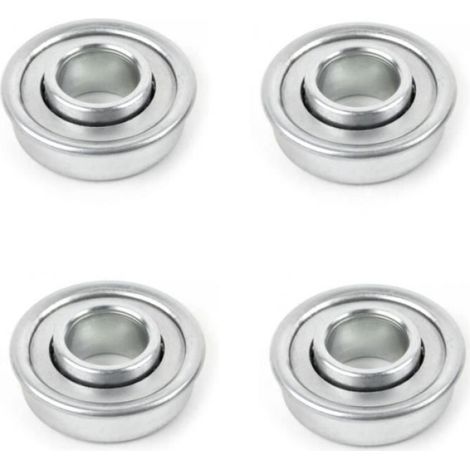 Roulement De Roue Tondeuse - 12,7 mm x 28,6 mm - Universel Pour Tondeuses À Gazon - Lot De 4
