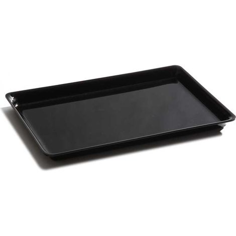 Plat en Plexiglas à pâté Noir 295x195x17mm - Matériel CHR Pro