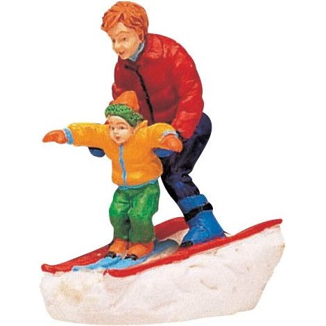 LEMAX Padre E Figlio Che Sciano