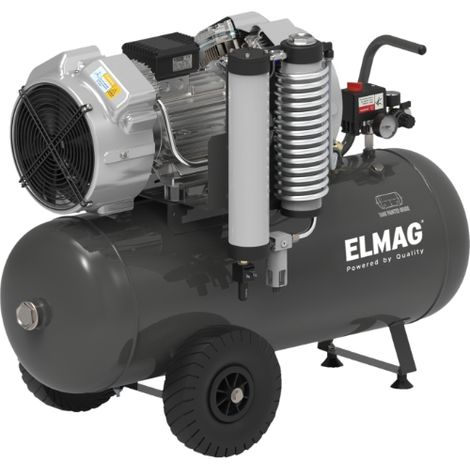 Compresseur dentaire 480/8/90W - mobile EXTREME 4V 90L 2,50CV