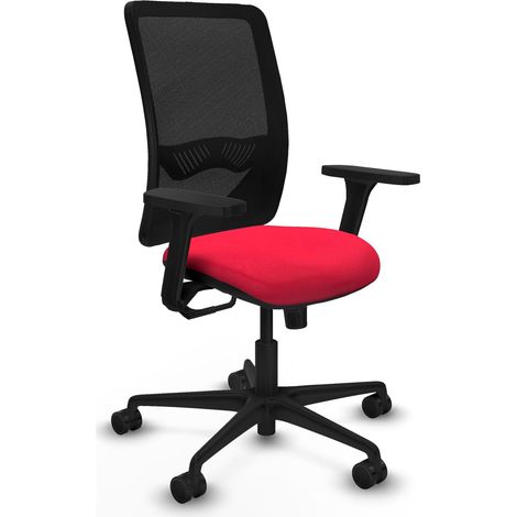 Chaise de bureau piqueras y crespo Zulema noir soutien lombaire (1/2)