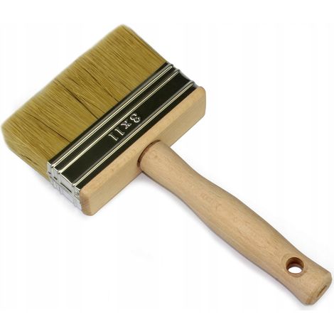 Tapetenpinsel ŁAWKOWIEC 110MM HOLZBORSTEN DICKE POLIERMITTEL