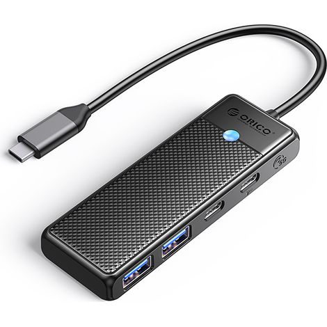Hub PAPW2AC-C3 USB-C auf USB-A USB-C Splitter - Schwarz (1/3)