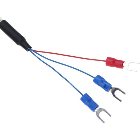 PT100-Thermoelement in Teflon, wasserdicht, korrosionsbeständig, säure- und laugenbeständig, Drei-Draht-/Messdraht-Widerstandsthermoelement-Temperatursensor. (1/5)