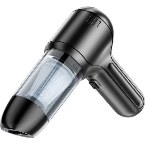 Beyamis Aspirateur voiture 4 en 1 sans fil - Moteur sans balais 12000 Pa, recharge USB-C (1/5)