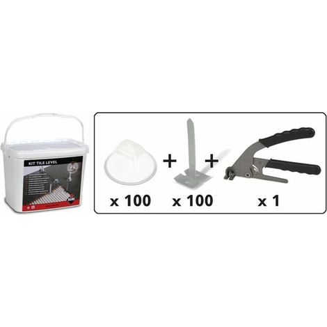 Rubi – Système de nivellement rapide pour carrelage – Croisillon de carreleur – Conception ergonomique pour pose précise – Réduction du risque de lippage