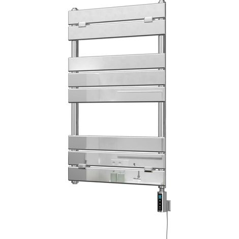 Egadi - Chrome Electric Towel Rail H840mm x W500mm 300w Thermostatic WIFI (1/3)