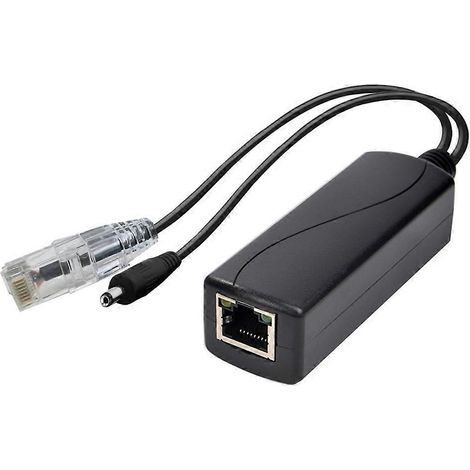 Hier ist ein Vorschlag für einen optimierten französischen Produkttitel (188 Zeichen): Robuster Gigabit-PoE-Kamera-Splitter, 15 cm Splitter mit DC5521-Kabel, netzwerkfähig