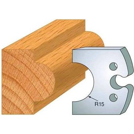 Jeu de 2 Contre-fers Profilés Acier HT 48 x 5,3 mm - N°227 Mouton 29 mm - NE COUPE PAS car Contre-fers - Diamwood (1/2)