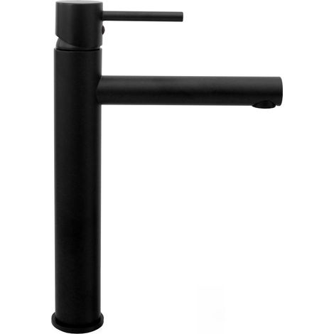 GRIFO DE BAÑO ALTO NEGRO SEM-2002B (1/4)