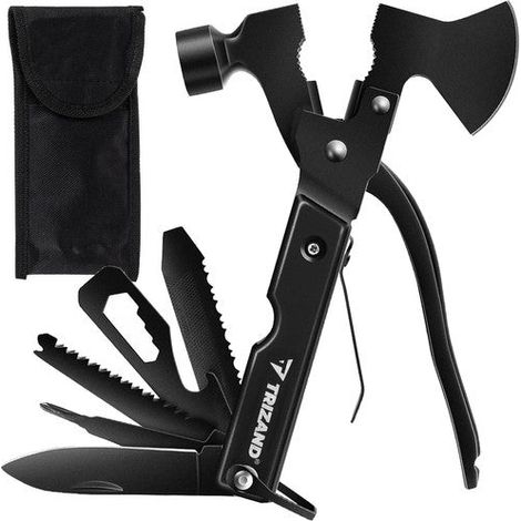 Northix Multitool 17-en-1 Noir Outil Multifonction (1/5)