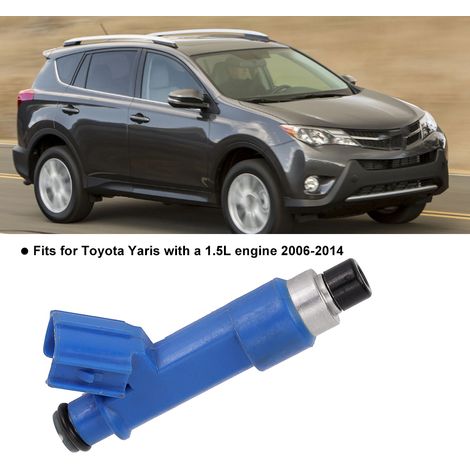 Injecteur de carburant 23250-21040, pièce de rechange d'origine, compatible avec Toyota Yaris 2006-2014