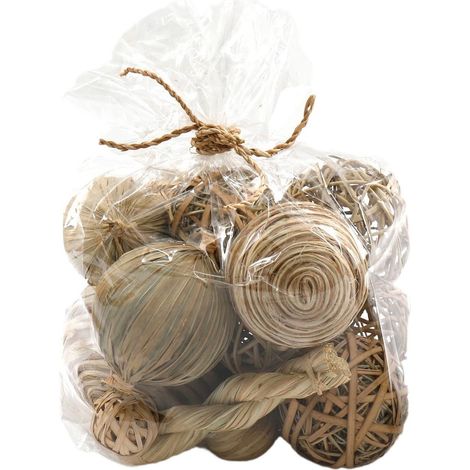 Sachet de boules séchées Natural 24 x 22 cm (1/2)