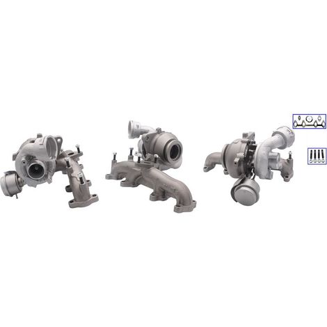 Turbocompresseur, suralimentation TMI PA54399700048 AUDI 03G253019J 03G253019JV