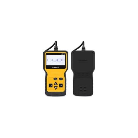 OBD2 Universal-Scanner, Motorfehlercode-Lesegerät, CAN-Diagnosegerät für alle OBD-II-Protokolle, Fahrzeuge ab Baujahr 1996, Gelb - Crezuo