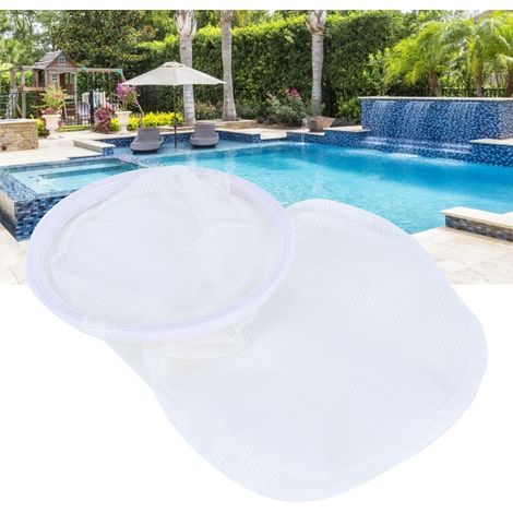 Sac filet pour réservoir à feuilles, outil de remplacement pour réservoir à feuilles de piscine en ligne (1/5)
