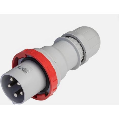 SCAME 218.6337 3P+N+T Mobile Connector, IP66/IP67, 63A, 6h