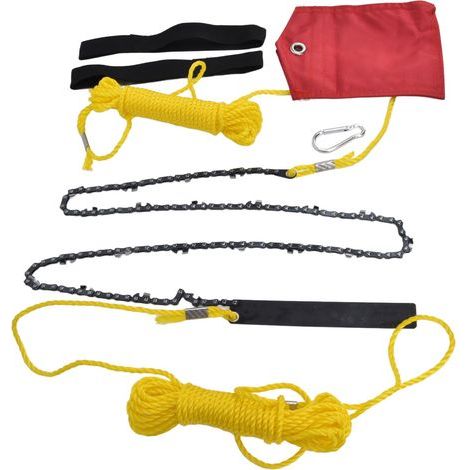48-Zoll-Handkettensäge mit Kabel für Baumäste, 63 Zähne, hohe Härte, komfortabler Griff, zusammenklappbare Taschenkettensäge zum Beschneiden (1/5)