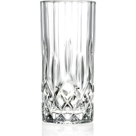 RCR Cristalleria Italiana Opera - HB - Set da 6 Bicchieri Long Drink in Vetro (1/2)