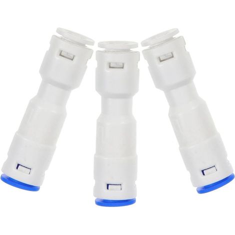 Clapet Anti-retour pour Purificateur D'eau Domestique, Accessoire de Vanne Unidirectionnelle, Lot de 3 Pièces, Raccord pour Tuyau de Filtration (1/5)