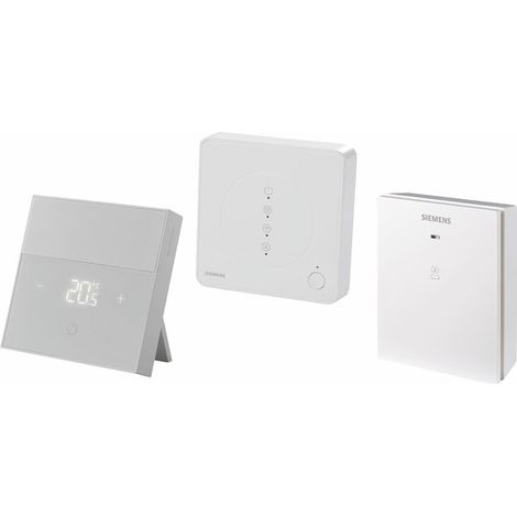 Pack Connected Home : Hub + thermostat sans fil + récepteur - SIEMENS : PACK2