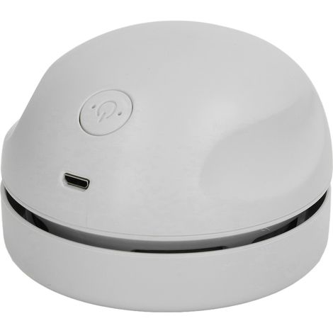 Aspirateur Mini Gris USB Rechargeable, Léger et Ergonomique, Amovible, Multifonction pour Clavier, PC, Ordinateur Portable et Bureau (1/5)