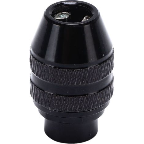 Mandrino autoserrante, 0,010, 13 pollici, mandrino autoserrante a 3 griffe in lega di alluminio per trapano Dremel 4000, 400, 3000, 398, 395, 300-Crezuo