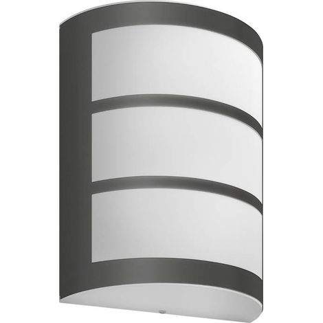 Aplique mural Python 2700K en color antracita (1/3)