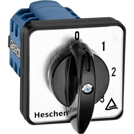 Universal Rotary Cam Selector Switch LW28-20/0-4.4 660V 20A 5 Position 4 Phase 16 Terminals (1/5)