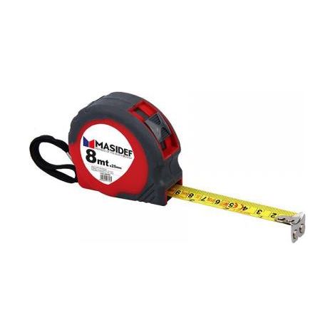 Flessometro con ritorno automatico 8 metri