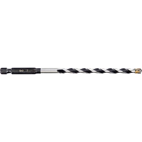 C.K T3114 0715 Acciaio Punta multiuso 7 mm Lunghezza totale 150 mm Alberino esagonale 1 pz. (1/5)