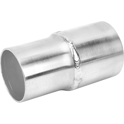 Reduzieradapter für Auspuffendrohre, 2 Zoll auf 2,25 Zoll, hochglanzpoliert, zum Schweißen oder Klemmen, universell. (1/5)