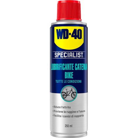 WD40 Specialist Bike Spray Lubrificante Catena P Tutte Le Condizioni 250 ml (1/5)