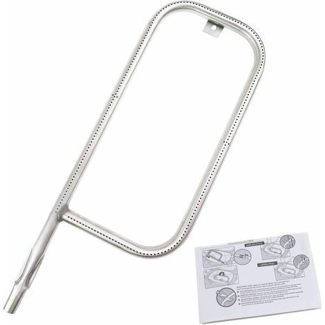 1 Ersatzbrenner, Edelstahl 304, 52 cm, kompatibel mit Weber Q200 Q2200 (1/5)