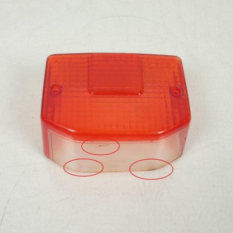 [PRODUIT D'OCCASION] Cabochon feu arrière RONG JIA pour moto 50R-000670 RJ-VB-2000 (1/5)