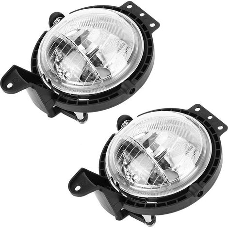 Faro fendinebbia paraurti anteriore 63172751295 compatibile con Mini R55 R56 R57 R58 R59 06-14-Crezuo