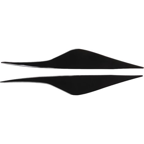 Sourcils de phare noirs résistants à l'usure, 2 pièces, remplacement des paupières pour Ford Mondeo MK4 2007 – 2013 (1/5)