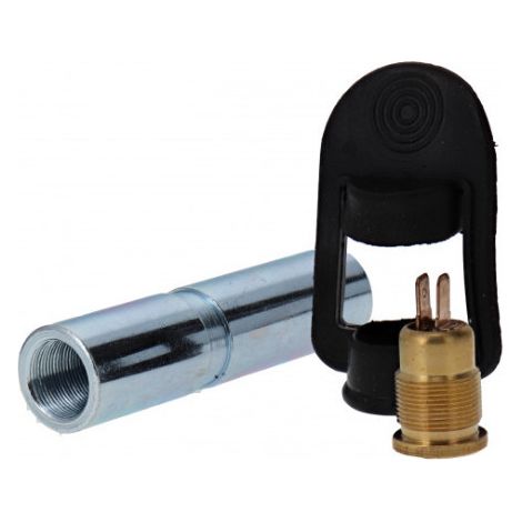 Maxter – Connexion d'alimentation bipolaire à souder pour gyrophare – Étanche avec capuchon – Compacte 100mm de hauteur – Installation facile (1/2)