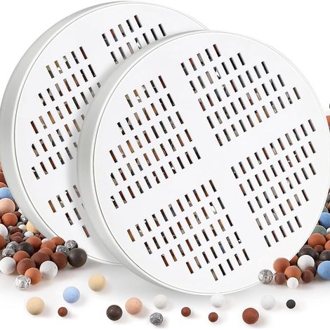 2 Pack Vitamin C+E+A Replacement Filters for Hex Shower Heads (1/5)