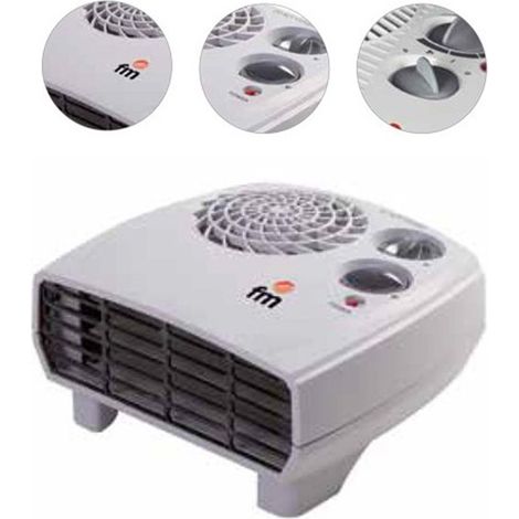 FM calefactor horizontal 2000w palma , Calefactor Horizontal 2000W. Palma. -Marca: FM. -Modelo: Palma. -Potencia: 2000 W. -Voltaje: 230 V. -Frecuencia: 50 Hz. -2 potencias: 1000 W