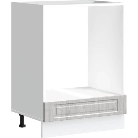 Maison Exclusive - Mueble de horno Porto gris sonoma madera recon