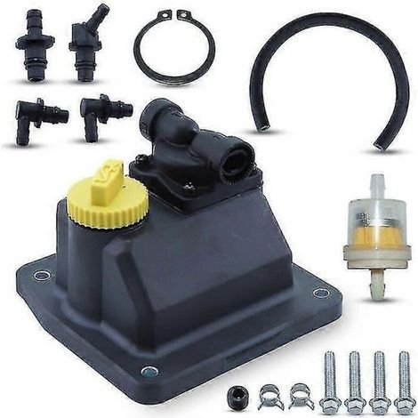 Kit de pompe à carburant avec couvercle de soupape compatible avec Kohler CH18, CH25, CH730, CH740, références 2455905 S et 2455908 S. (1/5)