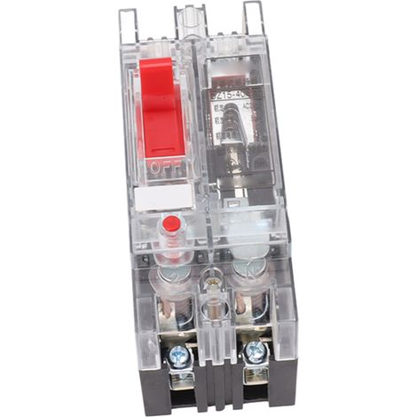 Disjoncteur 40A 2P 220V Coque Transparente en PC Ignifuge Conducteur en Cuivre (1/5)